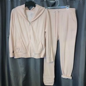 Blush Pink Sweatsuit